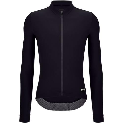 Santini RTR Thermal Long Sleeve Jersey Black