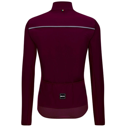 Santini RTR Winter Fleece Jacket Burgundy