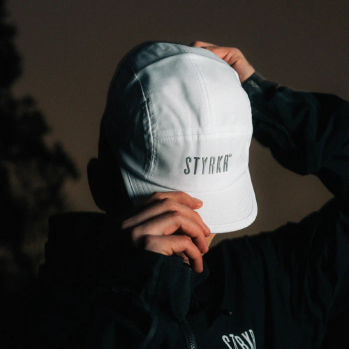 Styrkr x Attain SoftTech Cap White