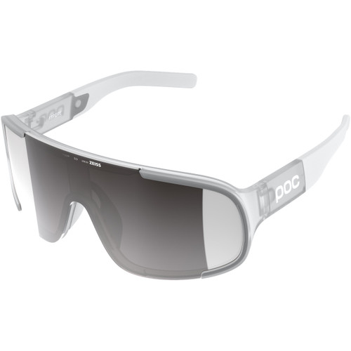 POC Aspire Glasses Translucent Clarity Road Lens Sunny Silver