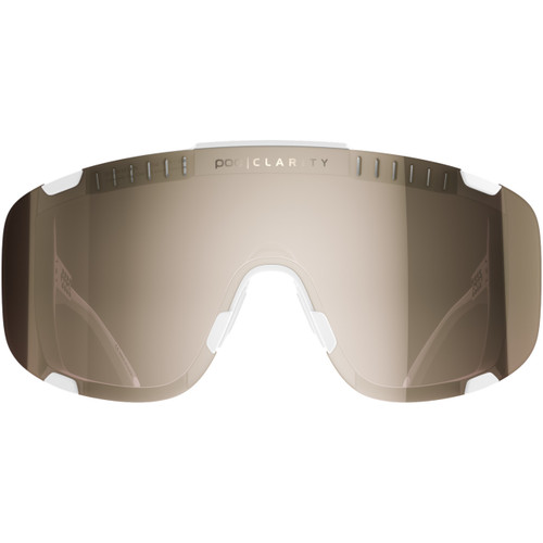 POC Devour WF Glasses Hydrogen White/Clarity Trail /Partly Sunny Silver Lens