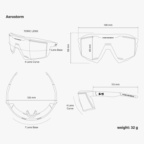 Scicon Aerostorm Multimirror Sunburst Sunglasses