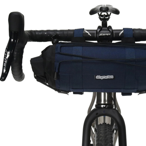 skingrowsback Overnighter Handlebar Bag 6L - Navy
