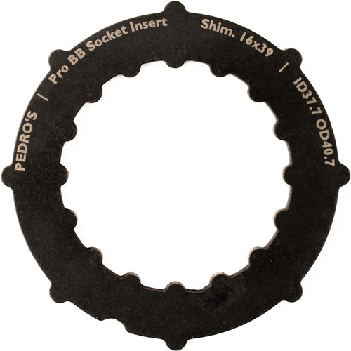 Pedros Pro BB Insert Shimano 16 x 39mm For Socket Cup