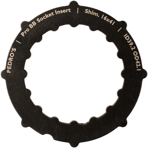 Pedros Pro Bottom Bracket Insert Shimano 16 x 41mm For Socket Cup