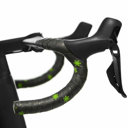 Supacaz Super Sticky Kush Galaxy Bar Tape Galaxy Black/Yellow