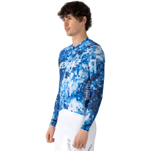 Soomom All-Round Meltwave LS Jersey - Iceberg Blue