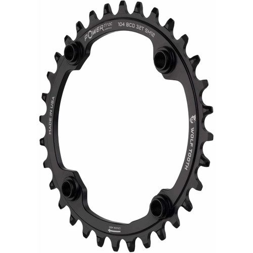 Wolf Tooth Chainring Oval 104BCD Dropstop B