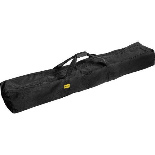 Black soft case with yellow logo