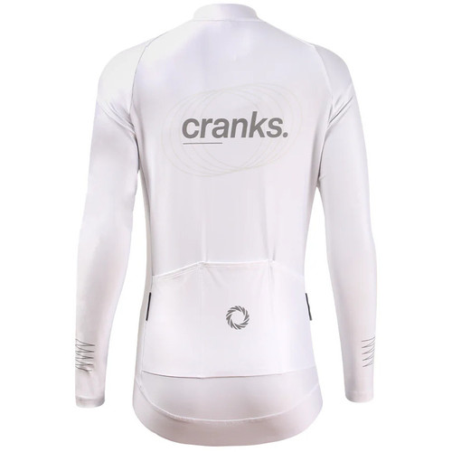 Caffeine and Cranks Pinnacle Thermal Jersey Sandline Womens