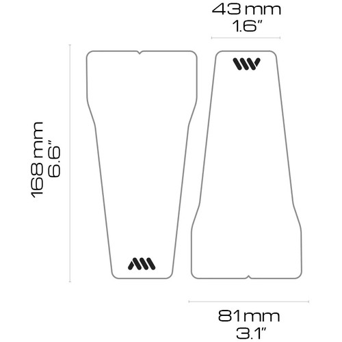 All Mountain Style Bar Guard - Clear
