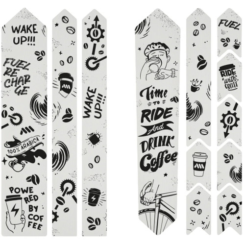 All Mountain Style Gravel/Road Guard - Coffee/Black