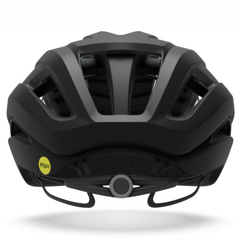 Giro Aries Spherical Road Helmet Matte Black/ White Logo