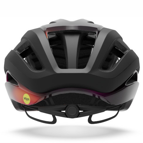 Giro Aries Spherical Road Helmet Matte Black/Frequency Orange