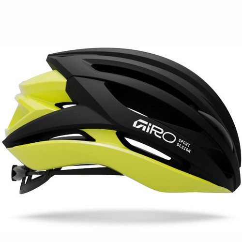 Giro Syntax Mips Road Helmet Matte Black/High Vis Yellow