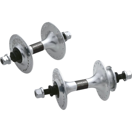 Miche Primato Pista Hub 40/46mm flange Silver 32H (Pair)