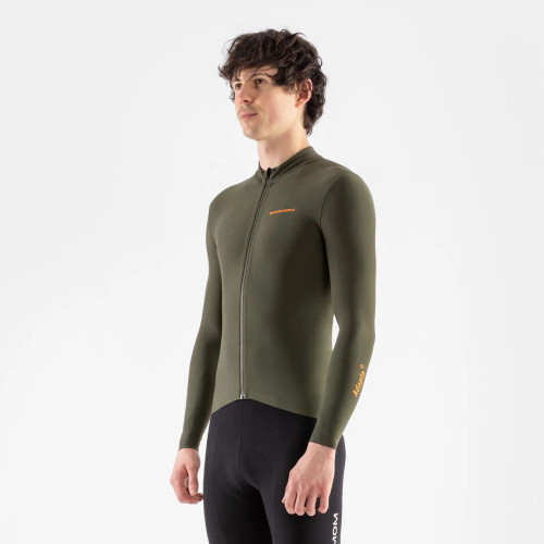 Soomom All-Round Lightweight LS Thermal Jersey Forest