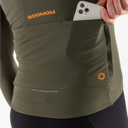 Soomom All-Round Lightweight LS Thermal Jersey Forest