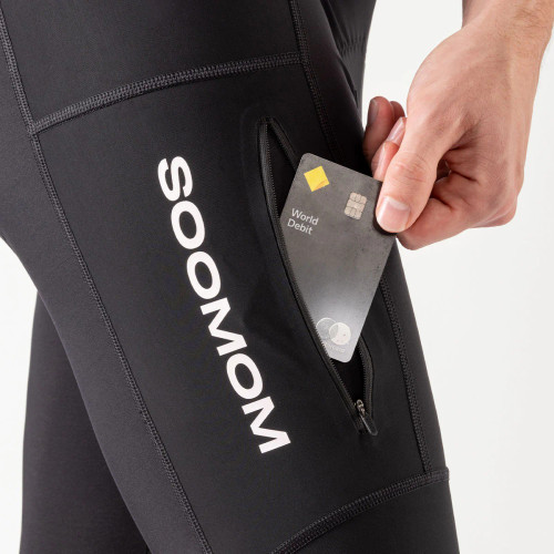 Soomom All-Round Windproof Utility Thermal Bib Tights Black
