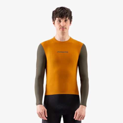 Soomom Race LS Thermal Jersey Brown
