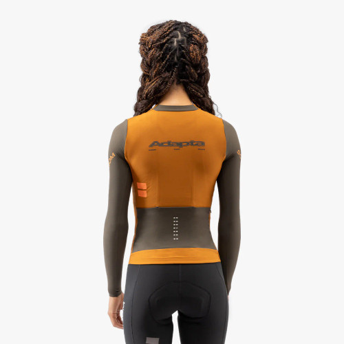 Soomom Women's Race LS Thermal Jersey Brown