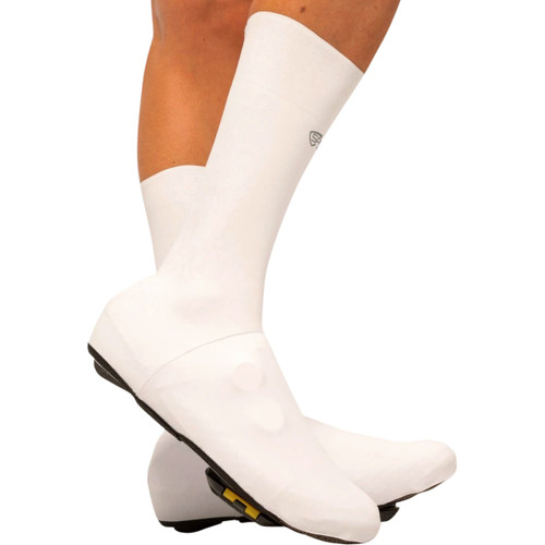 SpatzWear Aquasokz Aero Shoe Covers White SpatzWear Aquasokz Aero Shoe Covers White
