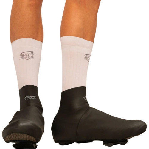 SpatzWear Aquasokz Low Aero Shoe Covers Black