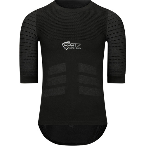 SpatzWear Race Layer Short Sleeve Baselayer Black SpatzWear Race Layer Short Sleeve Baselayer Black
