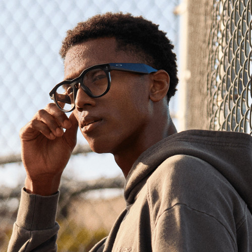 Oakley Meta HSTN Black with Clear Lens