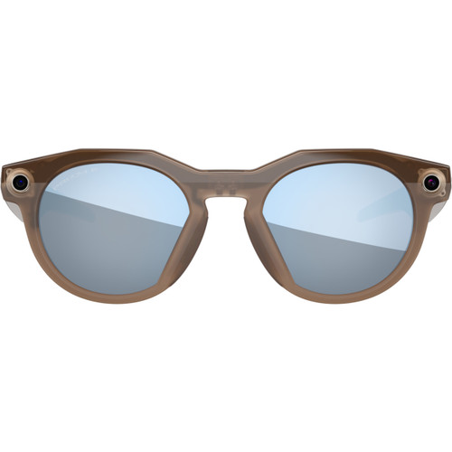 Oakley Meta HSTN Brown Smoke with Prizm Deep Water Polarised Lens