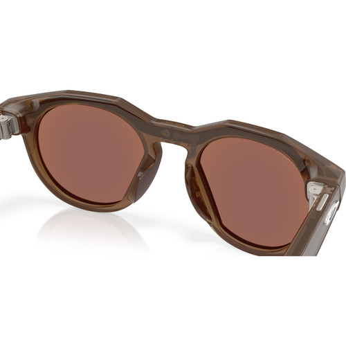 Oakley Meta HSTN Brown Smoke with Prizm Deep Water Polarised Lens