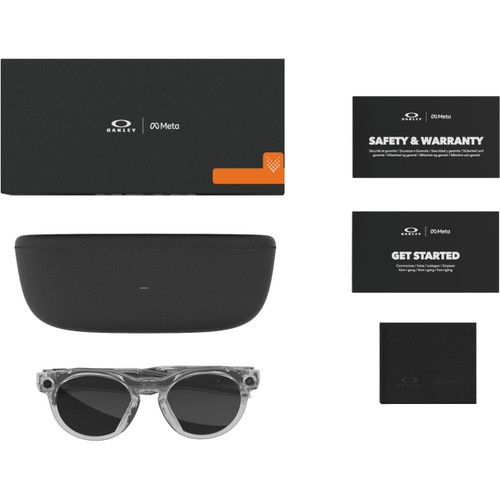 Oakley Meta HSTN Clear with Transitions Grey Lens