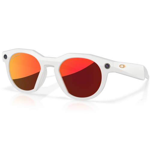 Oakley Meta HSTN Warm Grey with Prizm Ruby Lens