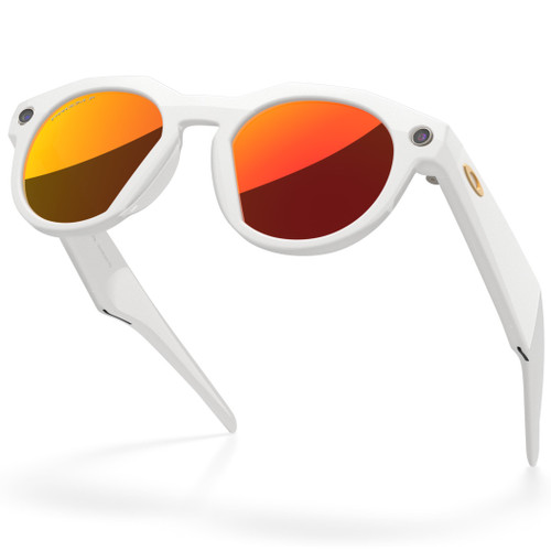 Oakley Meta HSTN Warm Grey with Prizm Ruby Lens
