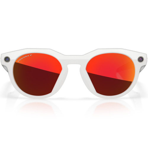 Oakley Meta HSTN Warm Grey with Prizm Ruby Lens