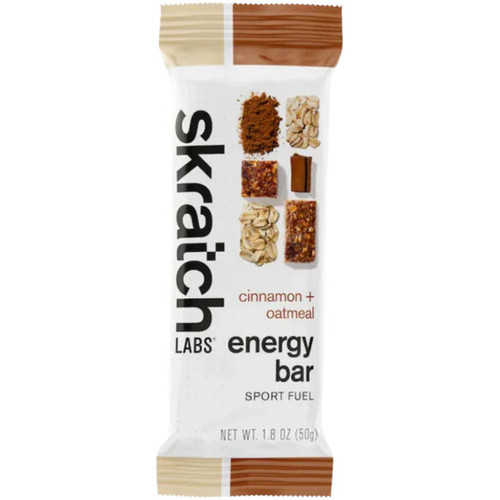Skratch Labs Energy Bar Sport Fuel Cinnamon Oatmeal