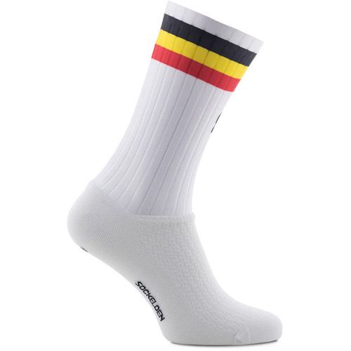 Sockeloen Aero Cycling Socks Belgium Champion