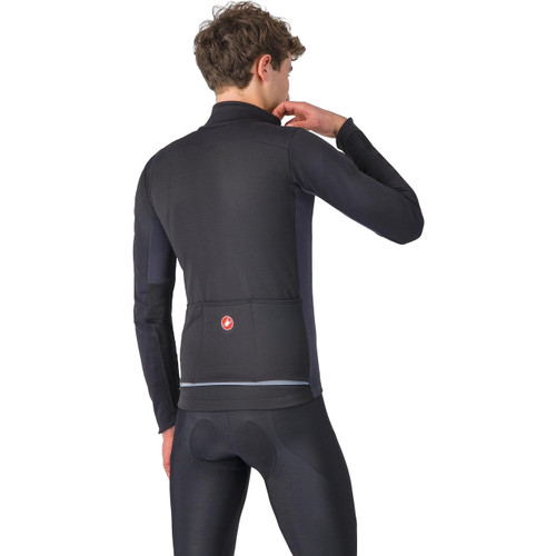 Castelli Entrata 2 Jacket Light Black/Dark Gray