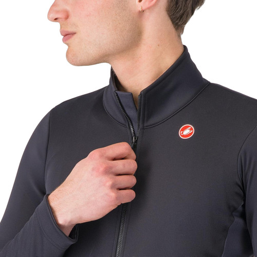 Castelli Entrata 2 Jacket Light Black/Dark Gray