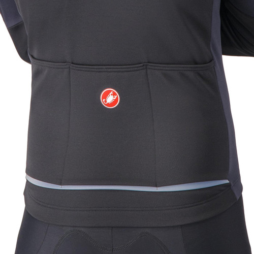 Castelli Entrata 2 Jacket Light Black/Dark Gray