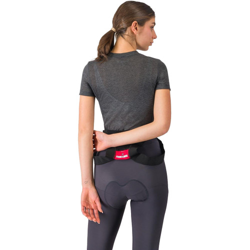 Castelli Medio Short Sleeve Womens Base Layer Melange Gray