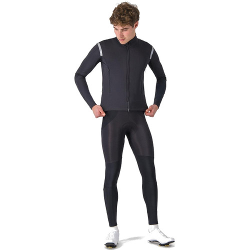 Castelli Perfetto RoS 3 Jacket Light Black/Silver Reflex