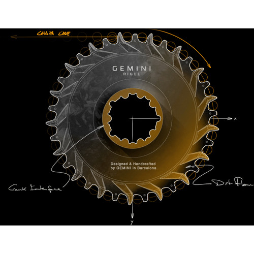 Gemini Rigel MTB Chainring Shimano