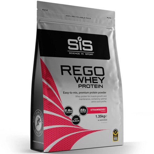 SIS Powder REGO Whey Strawberry 1.35Kg SIS Powder REGO Whey Strawberry 1.35Kg