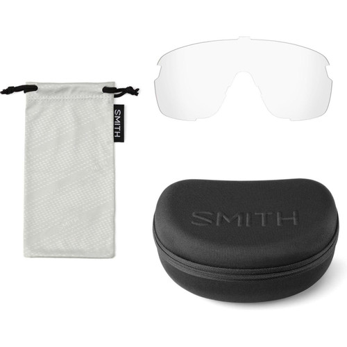 Smith Bobcat Sunglasses Matte Black W/ ChromaPop Photochromic Brown Lens