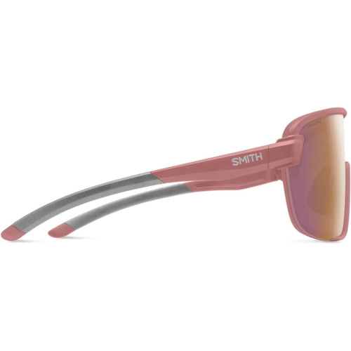 Smith Bobcat Sunglasses Matte Chalk Rose W/ ChromaPop Rose Gold Mirror Lens