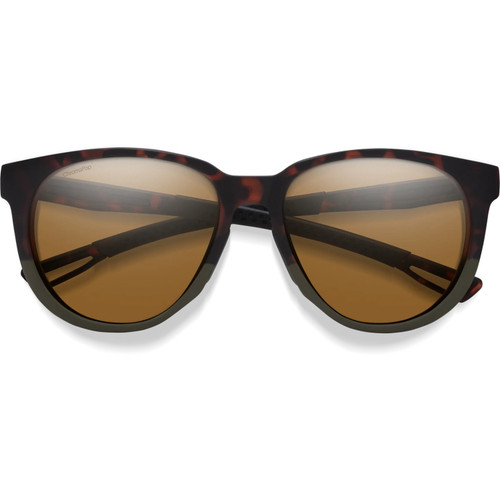 Smith Seeker Sunglasses AK Matte Forest Tortoise W/ ChromaPop Polarized Brown Lens