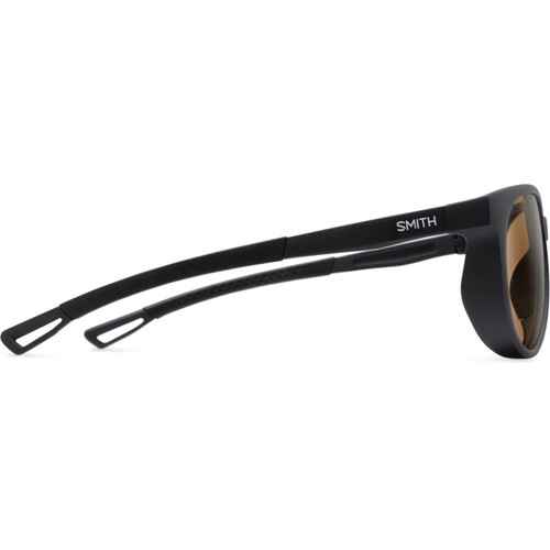 Smith Seeker Sunglasses Matte Black W/ ChromaPop Photochromic Brown Lens