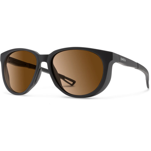 Smith Seeker Sunglasses Matte Black W/ ChromaPop Photochromic Brown Lens