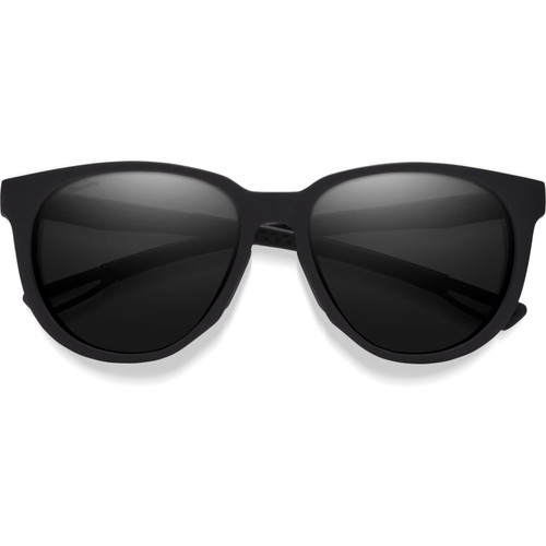 Smith Seeker Sunglasses Matte Black W/ ChromaPop Polarized Black Lens